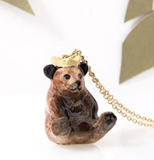 Necklace in a bookbox ( 4 styles)