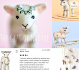 Necklace in a bookbox ( 4 styles)