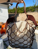 Brown Net Bag