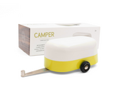 yellow camper