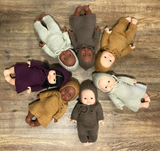 Gasparine ecru wool set