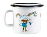 Enamel Mug 2.5dl(pipi and the horse)