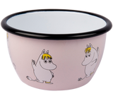 Retro Enamel Bowl 6.dl (pink)