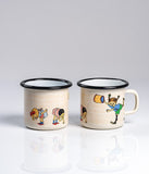 Enamel Mug 2.5dl(the snirkle hunt)