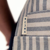 Striped waist apron