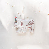 Party bear (Lavender ornament)