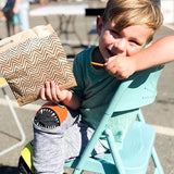 Paper sandwich bags(XLarge,Chevron )