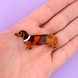 Dachshund hair clip