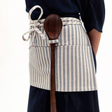 Striped waist apron