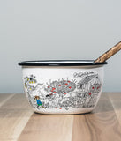 Enamel bowl 2L (the way home)