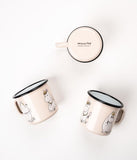 Enamel Mug 3.7dl(SNORKMAIDEN, BEIGE)
