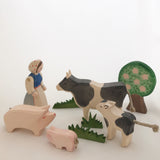 Cow Black&White standing