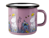 Enamel Mug 2.5dl(Moomin friends pink)