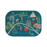 Small serving tray(Blue Paris map)