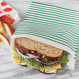 Paper sandwich bags(XLarge,green )