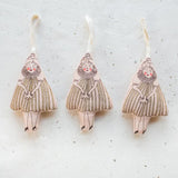 Wishing star girl (Lavender ornament)