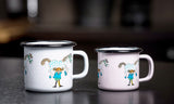 Enamel Mug 2.5dl(pipi and the horse)